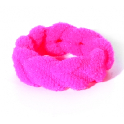 Textured Bright Color Stretch Ponytail Holders Headband for Heavy,&Curly Hair Accessories